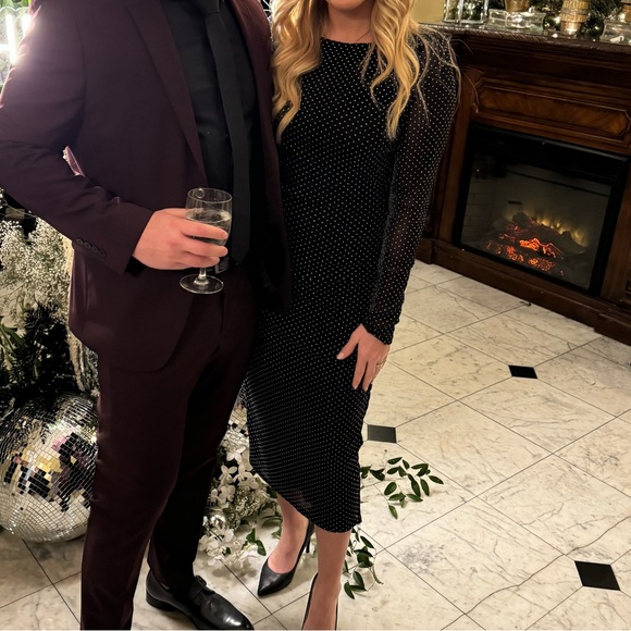 BROADWAY LIGHTS MIDI DRESS - Picture 2 of 5